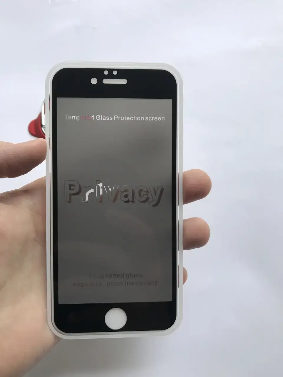ORIGINAL Анти-шпион Защитное стекло для экрана iPhone 6 / 6s Anti Spy 5D Privacy Full Glue Черный
ORIGINAL Анти-шпион Защитное стекло для экрана iPhone 6 / 6s Anti Spy 5D Privacy Full Glue Черный