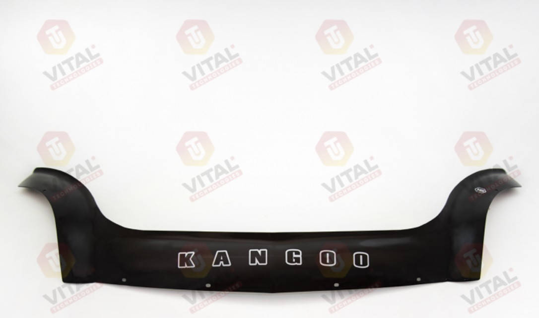 Дефлектор капота VT52 (мухобойка) Renault Kangoo 1 2003-2008 рестайлинг, Vip Tuning, RL02
Дефлектор капота VT52 (мухобойка) Renault Kangoo 1 2003-2008 рестайлинг, Vip Tuning, RL02