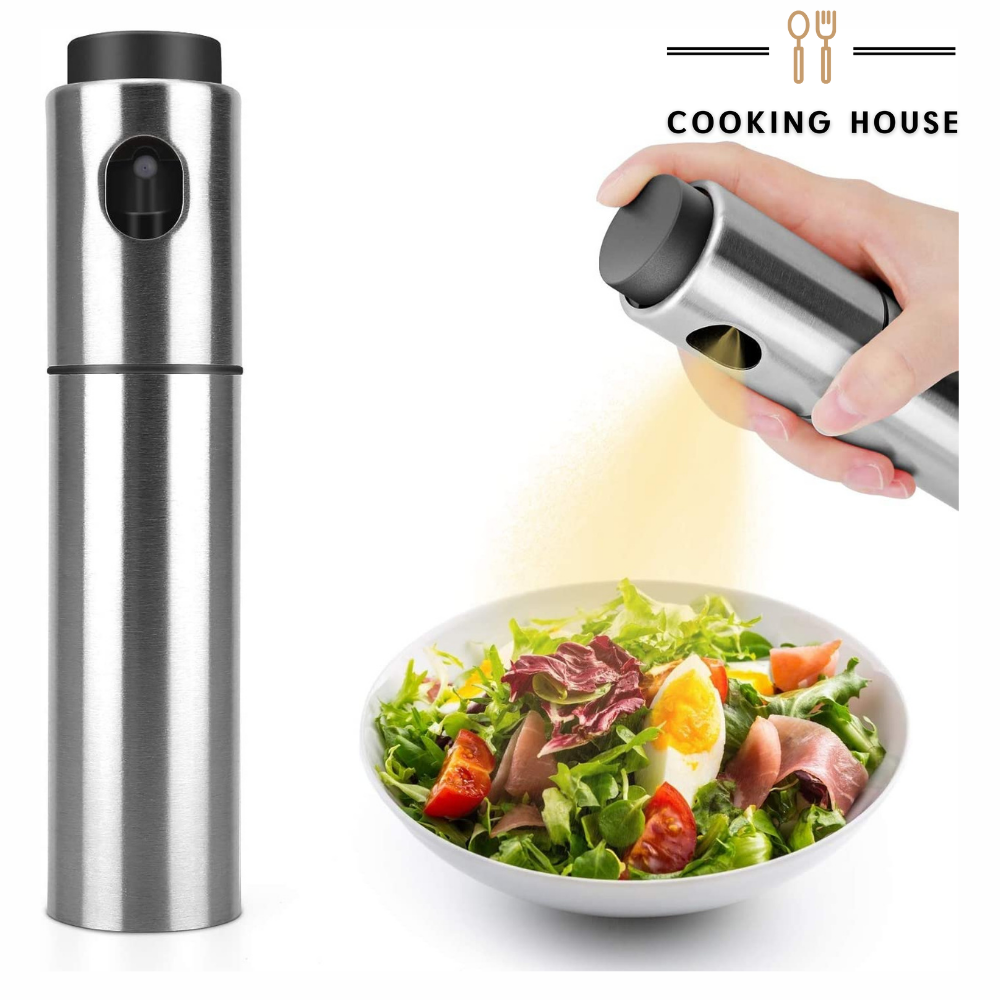 Металический распылитель для масла и уксуса Cooking House спрей-дозатор для заправки салатов, Светло-серый
Металический распылитель для масла и уксуса Cooking House спрей-дозатор для заправки салатов, Светло-серый