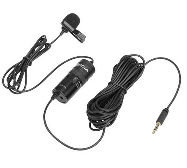 Петличный микрофон Boya BY-M1 Pro для смартфона, планшета, камеры, компьютера (6 м) (48207)
Петличный микрофон Boya BY-M1 Pro для смартфона, планшета, камеры, компьютера (6 м) (48207)