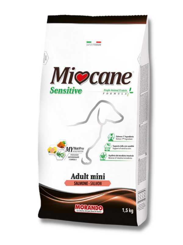 Монопротеиновый сухой корм для собак мелких пород Morando MioCane Морандо Миокан Mini Sensitive Monoprotein,
Монопротеиновый сухой корм для собак мелких пород Morando MioCane Морандо Миокан Mini Sensitive Monoprotein,