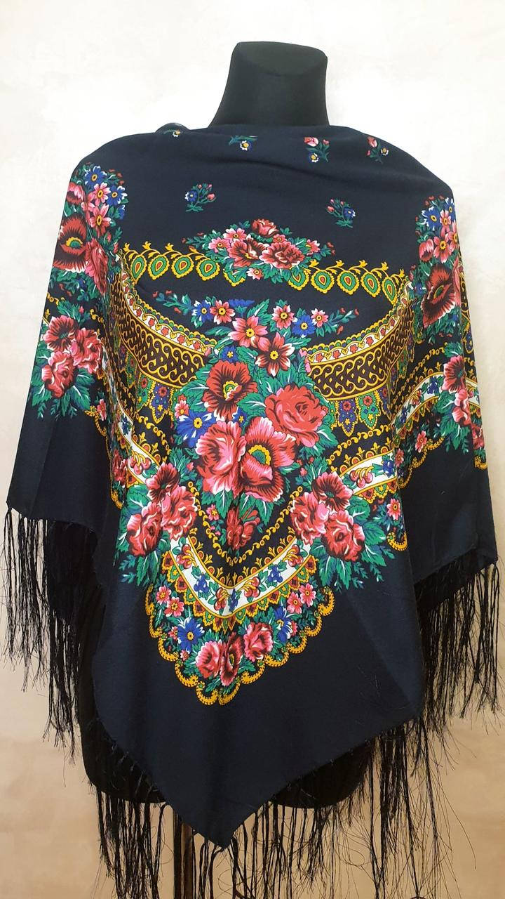 Платок в украинском стиле Праздничная темно-синий
Платок в украинском стиле Праздничная темно-синий