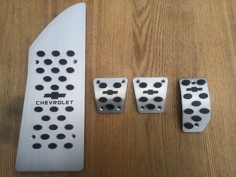 Накладки на педали Chevrolet Aveo
Накладки на педали Chevrolet Aveo