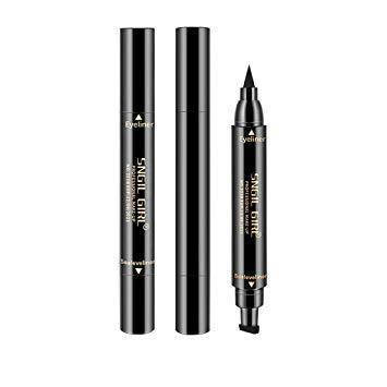 Двусторонняя подводка штамп Snail Girl Eyeliner для идеальной стрелки, штамп для стрелки,ТС, Черный
Двусторонняя подводка штамп Snail Girl Eyeliner для идеальной стрелки, штамп для стрелки,ТС, Черный