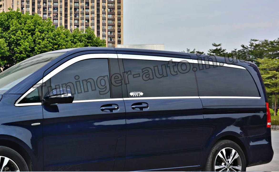 Дефлекторы окон (ветровики) хромированные Mercedes Viano W447 Vito 2015-2021 (Autoclover B396)
Дефлекторы окон (ветровики) хромированные Mercedes Viano W447 Vito 2015-2021 (Autoclover B396)