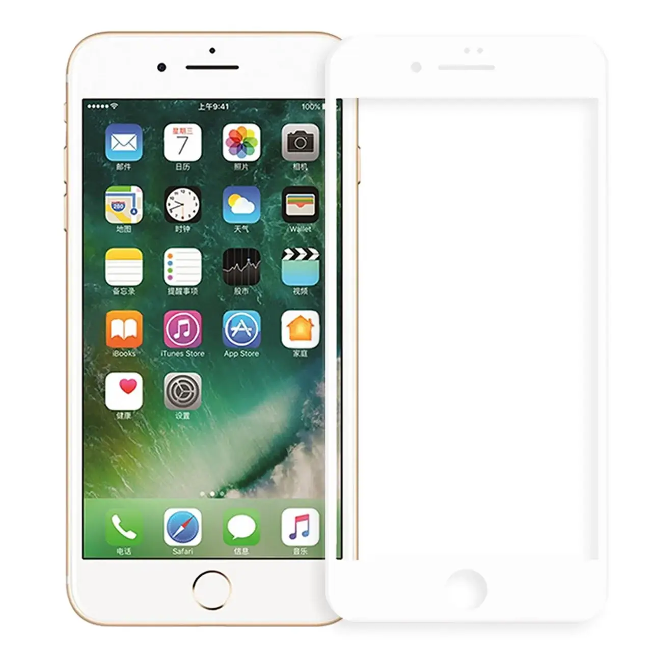 Защитное стекло для телефона Айфон 7+ \ Защитное стекло для телефона IPhone 7 Plus (белая рамка), Белый
Защитное стекло для телефона Айфон 7+ \ Защитное стекло для телефона IPhone 7 Plus (белая рамка), Белый
