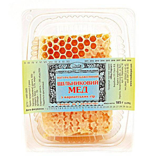 Щільниковий мед "Подарунковий"
Щільниковий мед "Подарунковий"