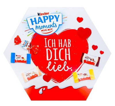 Набор сладостей Kinder Happy Moments mini Mix 162g
Набор сладостей Kinder Happy Moments mini Mix 162g