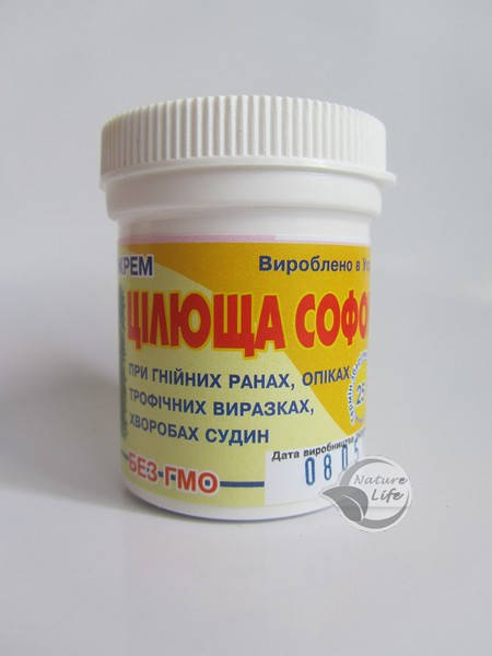Фитокрем «Целебная Софора» при гнойных ранах, ожогах, трофических язвах, болезнях сосудов.
Фитокрем «Целебная Софора» при гнойных ранах, ожогах, трофических язвах, болезнях сосудов.