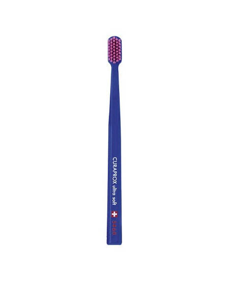 Зубная щетка Curaprox CS 5460 Ultra Soft, d 0,10 мм 21 Зубная щетка темно-синяя/щетина розовая
Зубная щетка Curaprox CS 5460 Ultra Soft, d 0,10 мм 21 Зубная щетка темно-синяя/щетина розовая