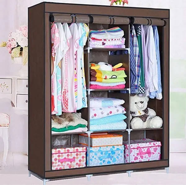Складной каркасный тканевый шкаф Storage Wardrobe шкаф на три секции 130*45*175 складна шафа з тканини
Складной каркасный тканевый шкаф Storage Wardrobe шкаф на три секции 130*45*175 складна шафа з тканини