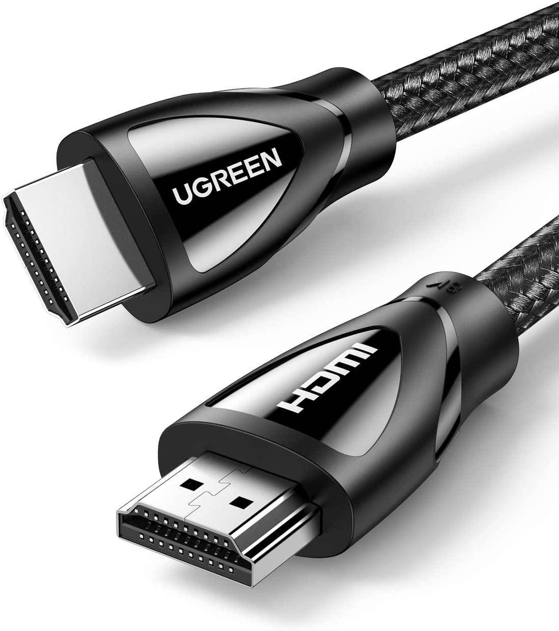 Кабель HDMI 2.1 3м UGREEN 8K/60Гц 48 Гбит/с Сверхскоростной 4K/120Гц Плетеный HDR Dolby Vision HDR10, Черный
Кабель HDMI 2.1 3м UGREEN 8K/60Гц 48 Гбит/с Сверхскоростной 4K/120Гц Плетеный HDR Dolby Vision HDR10, Черный