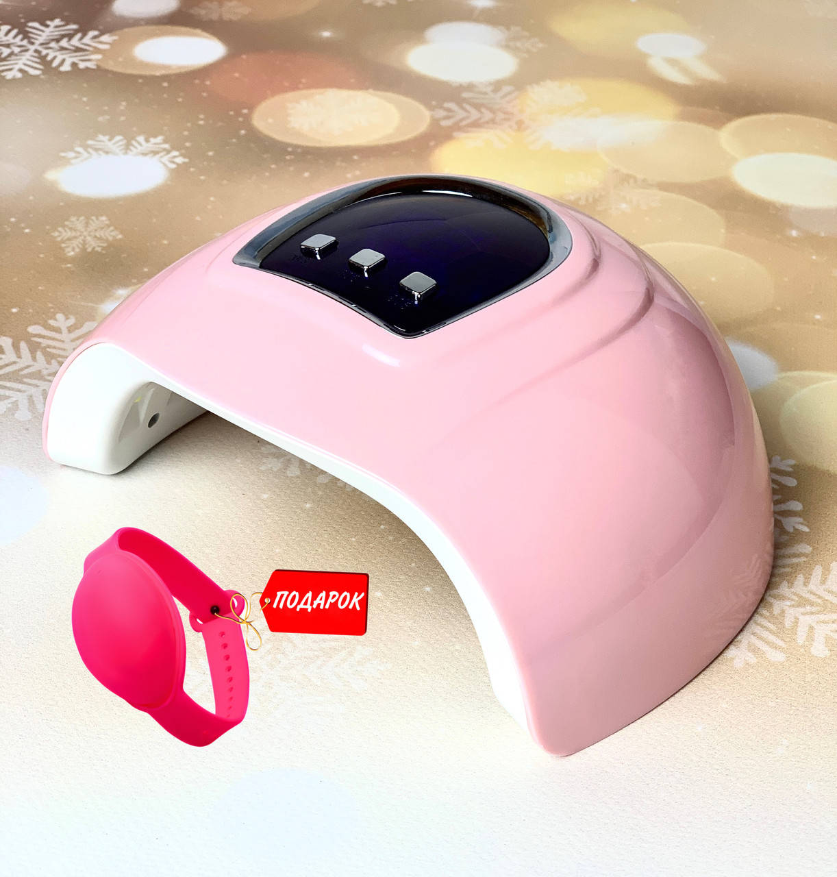 54 Вт!! Ультрафиолетовая лампа для ногтей PROFESSIONAL GEL POLISH LED NAIL DRYER LAMP, Лампа для маникюра, Розовый
54 Вт!! Ультрафиолетовая лампа для ногтей PROFESSIONAL GEL POLISH LED NAIL DRYER LAMP, Лампа для маникюра, Розовый