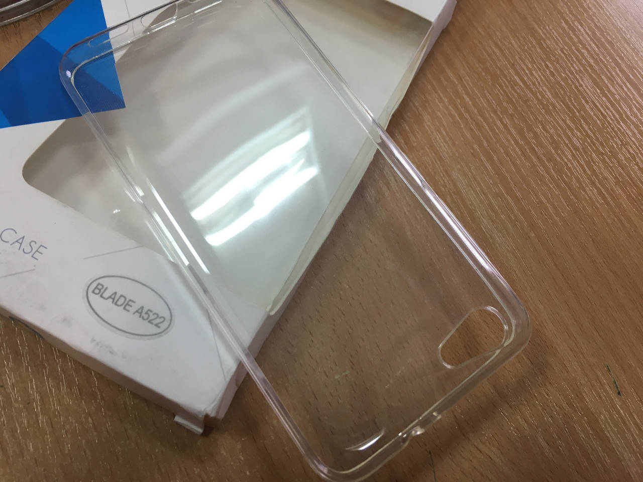 Оригинальный чехол бампер силиконовый для ZTE Blade A522 прозрачный
Оригинальный чехол бампер силиконовый для ZTE Blade A522 прозрачный