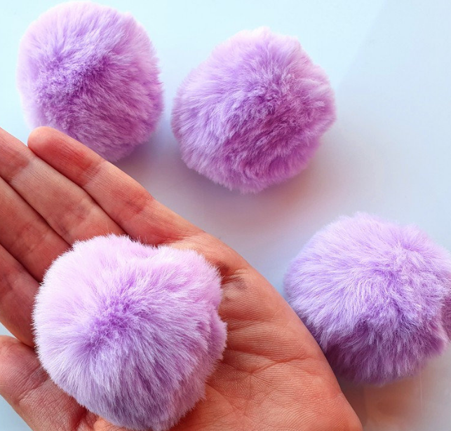 Помпон, 5 см , эко-мех, цвет сиреневый, 1 шт.
Помпон, 5 см , эко-мех, цвет сиреневый, 1 шт.