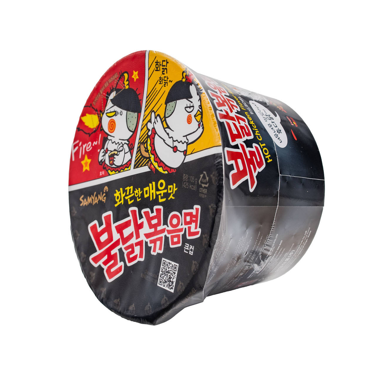 Лапша Рамен быстрого приготовления со вкусом курицы, острая (Hot Chicken Flavor Ramen Big Bowl) SamYang 105 г
Лапша Рамен быстрого приготовления со вкусом курицы, острая (Hot Chicken Flavor Ramen Big Bowl) SamYang 105 г