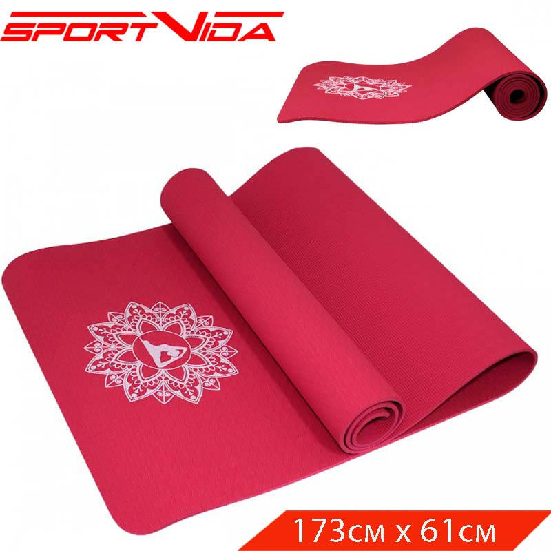 Коврик (мат) для йоги и фитнеса SportVida TPE 6 мм SV-HK0343 Red коврик для тренировки
Коврик (мат) для йоги и фитнеса SportVida TPE 6 мм SV-HK0343 Red коврик для тренировки