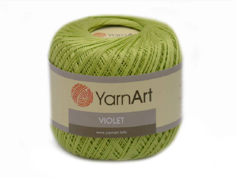 YarnArt Violet, №5352 салат, Салатовый
YarnArt Violet, №5352 салат, Салатовый