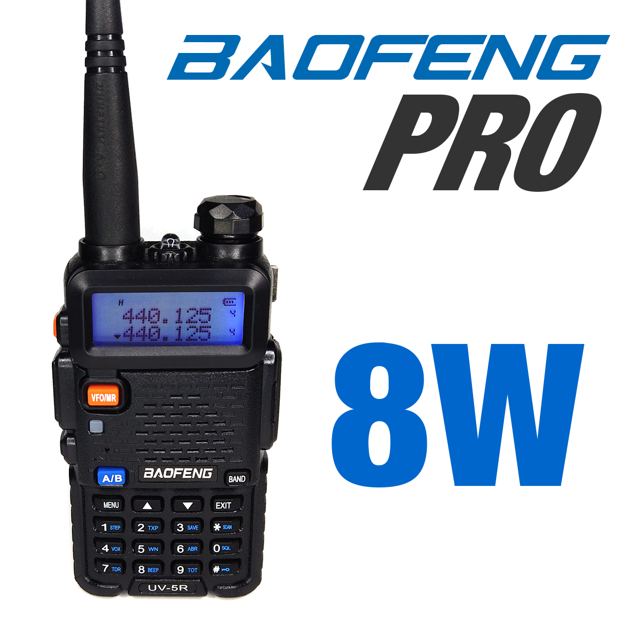 Рация Baofeng UV-5R, 8W VHF/UHF, гарнитура, фонарик, SOS кнопка, дальность до 8км, ОРИГИНАЛ
Рация Baofeng UV-5R, 8W VHF/UHF, гарнитура, фонарик, SOS кнопка, дальность до 8км, ОРИГИНАЛ