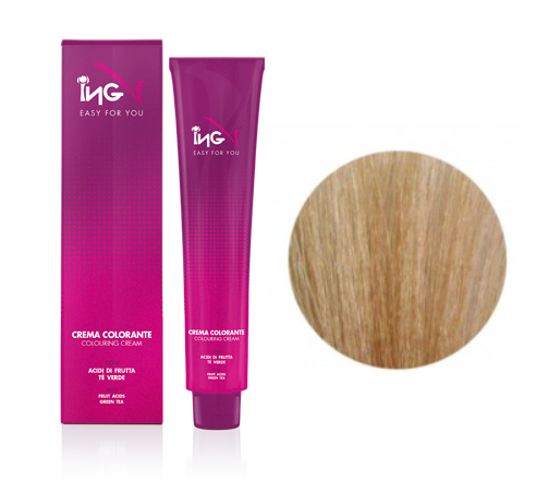 Крем-краска для волос ING Professional Coloring Cream 11.13 Блондин экстра бежевый 100 мл
Крем-краска для волос ING Professional Coloring Cream 11.13 Блондин экстра бежевый 100 мл