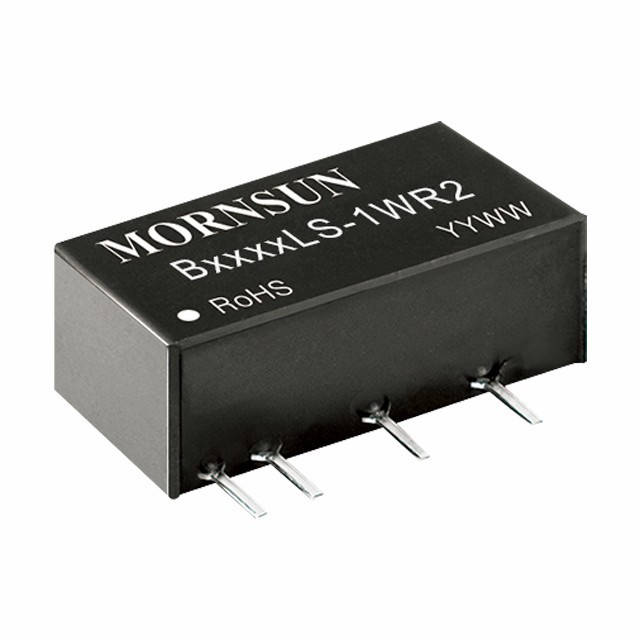 DC DC преобразователь MORNSUN B2405S-2WR3 2W, Vin 21.6-26.4V, Vout 5V, 400/40mA, Isolation (VDC) 1500, SIP 7
DC DC преобразователь MORNSUN B2405S-2WR3 2W, Vin 21.6-26.4V, Vout 5V, 400/40mA, Isolation (VDC) 1500, SIP 7