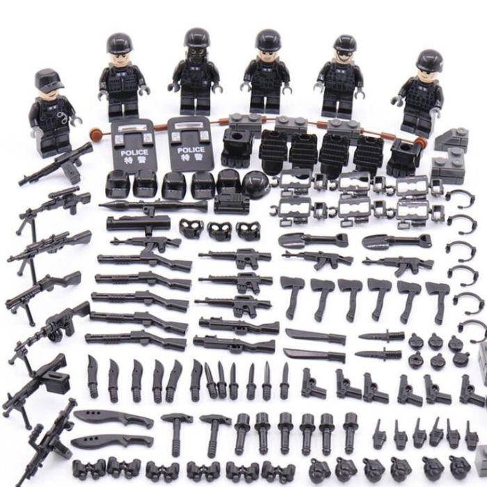 Фигурки SWAT спецназовцы военнослужащие армия Лего Lego BrickArms
Фигурки SWAT спецназовцы военнослужащие армия Лего Lego BrickArms