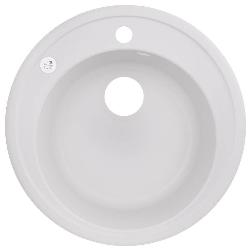 Кухонная мойка гранитная 38 на 38 см Lidz WHI-01, Круглая гранитная раковина в кухню, Белый
Кухонная мойка гранитная 38 на 38 см Lidz WHI-01, Круглая гранитная раковина в кухню, Белый