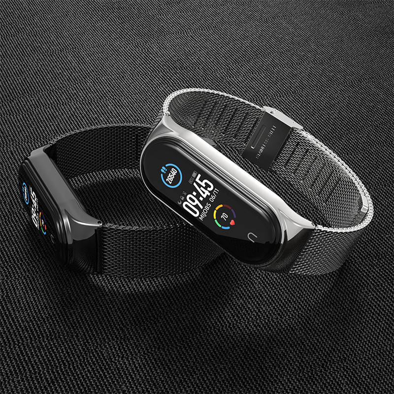 Металевий ремінець MiJobs для Xiaomi Mi Band 3 / 4 / 5 / 6. Міланська петля. Унікальний дизайн. Подарунок.
Металевий ремінець MiJobs для Xiaomi Mi Band 3 / 4 / 5 / 6. Міланська петля. Унікальний дизайн. Подарунок.