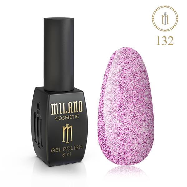 Гель лак для ногтей Милано (Milano Cosmetic) 8 мл № 132