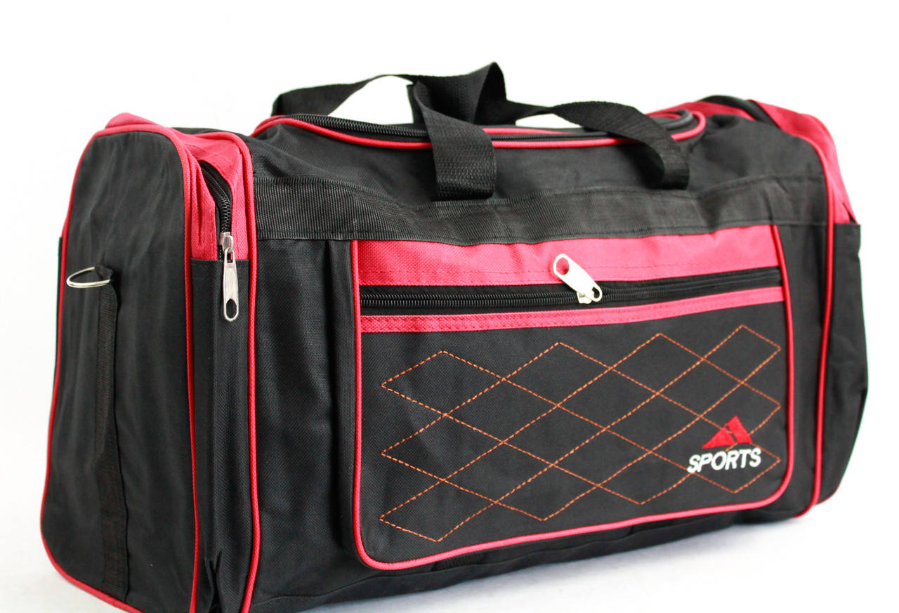 Спортивно-дорожна сумка 886 (55 см) Чорно-червона
Спортивно-дорожна сумка 886 (55 см) Чорно-червона