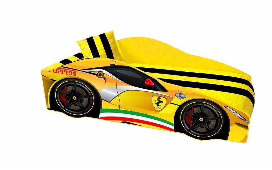 Кровать машина с матрасом, (ліжко дитяче) серия Элит для мальчика FERRARI желтый
Кровать машина с матрасом, (ліжко дитяче) серия Элит для мальчика FERRARI желтый