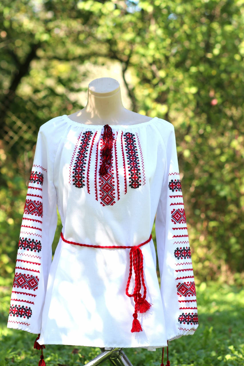 Вишиванка ручної роботи на домотканому полотні, 44,46-48
Вишиванка ручної роботи на домотканому полотні, 44,46-48