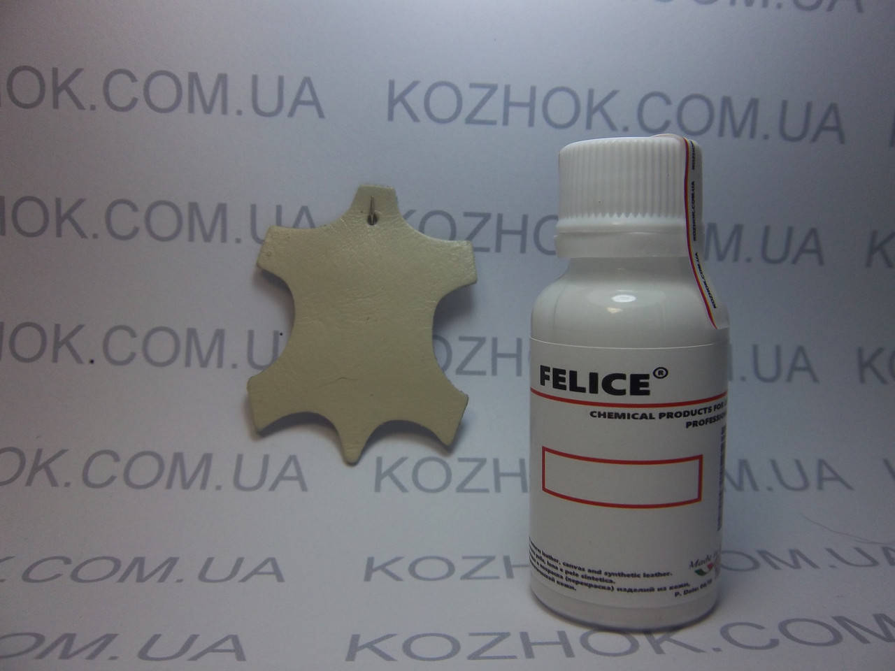 Краска для кожи Felice цв.Светло - Бежевый (25 мл)Для обуви,гладкой кожи, кожгалантереи, кожаной мебели, кожан
Краска для кожи Felice цв.Светло - Бежевый (25 мл)Для обуви,гладкой кожи, кожгалантереи, кожаной мебели, кожан