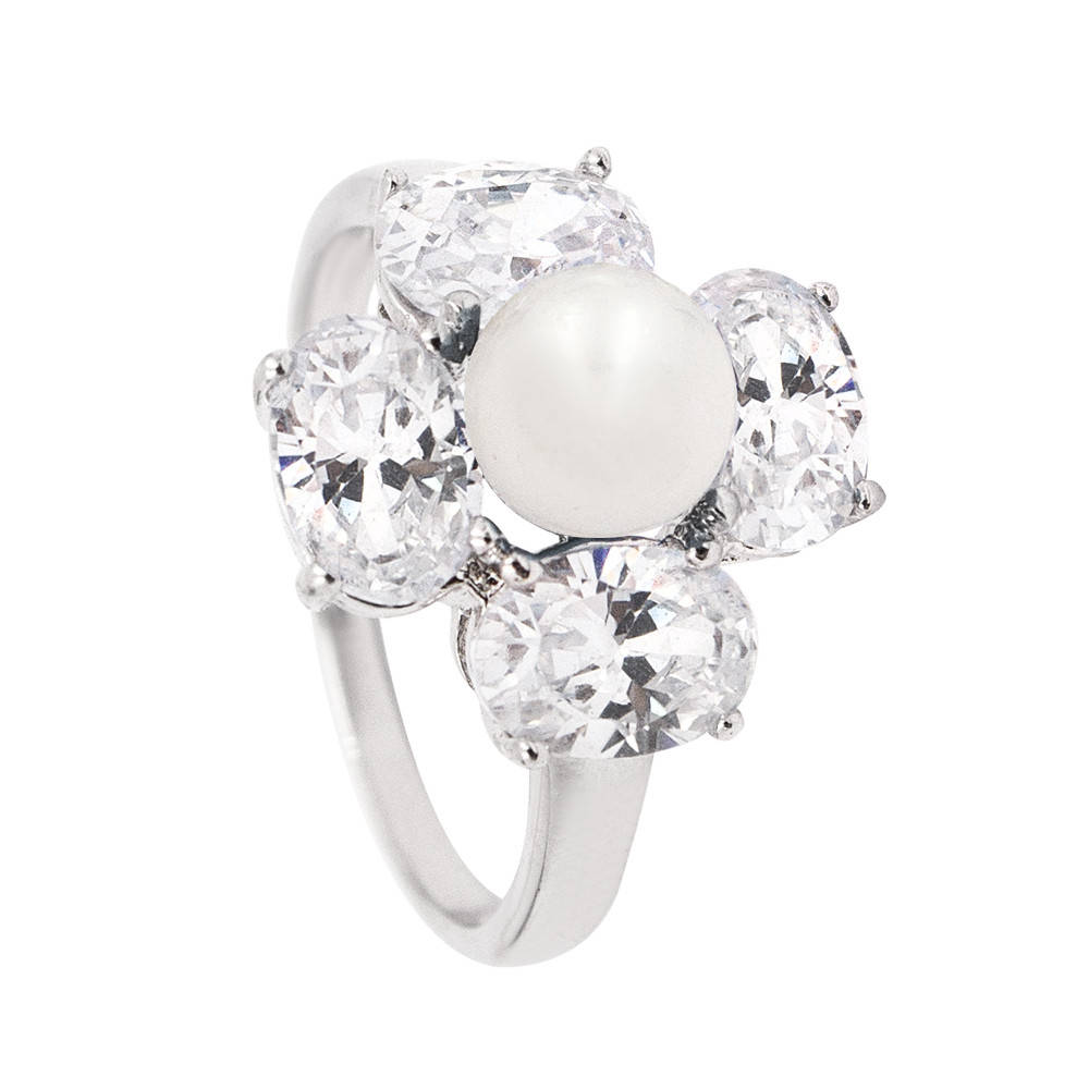 Кольцо “Цветок с жемчужинкой” родиум 18
Кольцо “Цветок с жемчужинкой” родиум 18