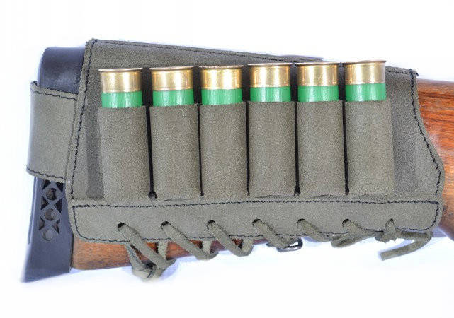 Патронташ на приклад на 6 патронов кожа
Патронташ на приклад на 6 патронов кожа