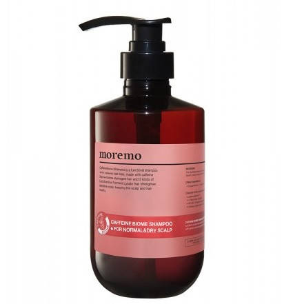 Кофеин-биом шампунь против выпадения волос для сухой и нормальной кожи головы Moremo Caffeine Biome Shampoo
Кофеин-биом шампунь против выпадения волос для сухой и нормальной кожи головы Moremo Caffeine Biome Shampoo