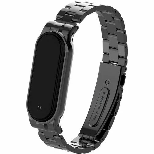 Ремешок металлический stainless steel для фитнес-трекера Xiaomi Mi Band 5/6 Сяоми Ми Бенд 5/6 Черный
Ремешок металлический stainless steel для фитнес-трекера Xiaomi Mi Band 5/6 Сяоми Ми Бенд 5/6 Черный