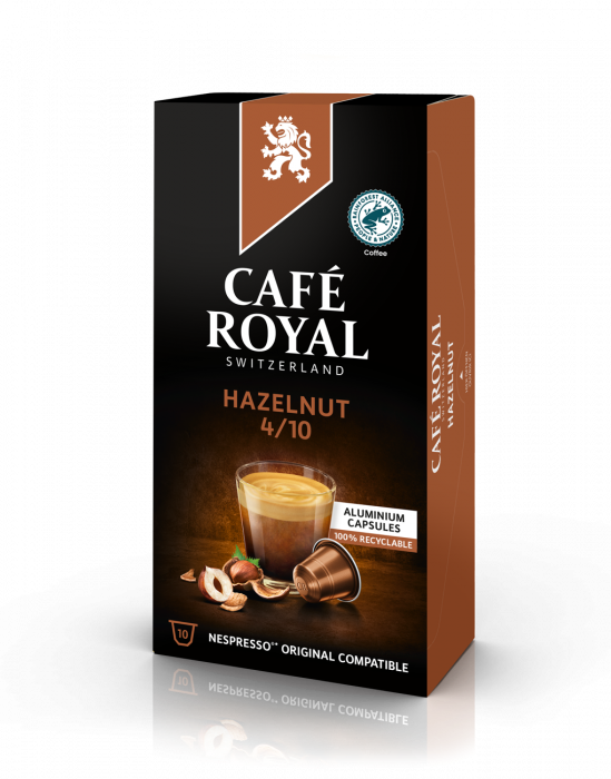 Кава в капсулах Nespresso Cafe Royal НAZELNUT - Кофе в капсулах Неспрессо (коробочка 10 капсул)
Кава в капсулах Nespresso Cafe Royal НAZELNUT - Кофе в капсулах Неспрессо (коробочка 10 капсул)