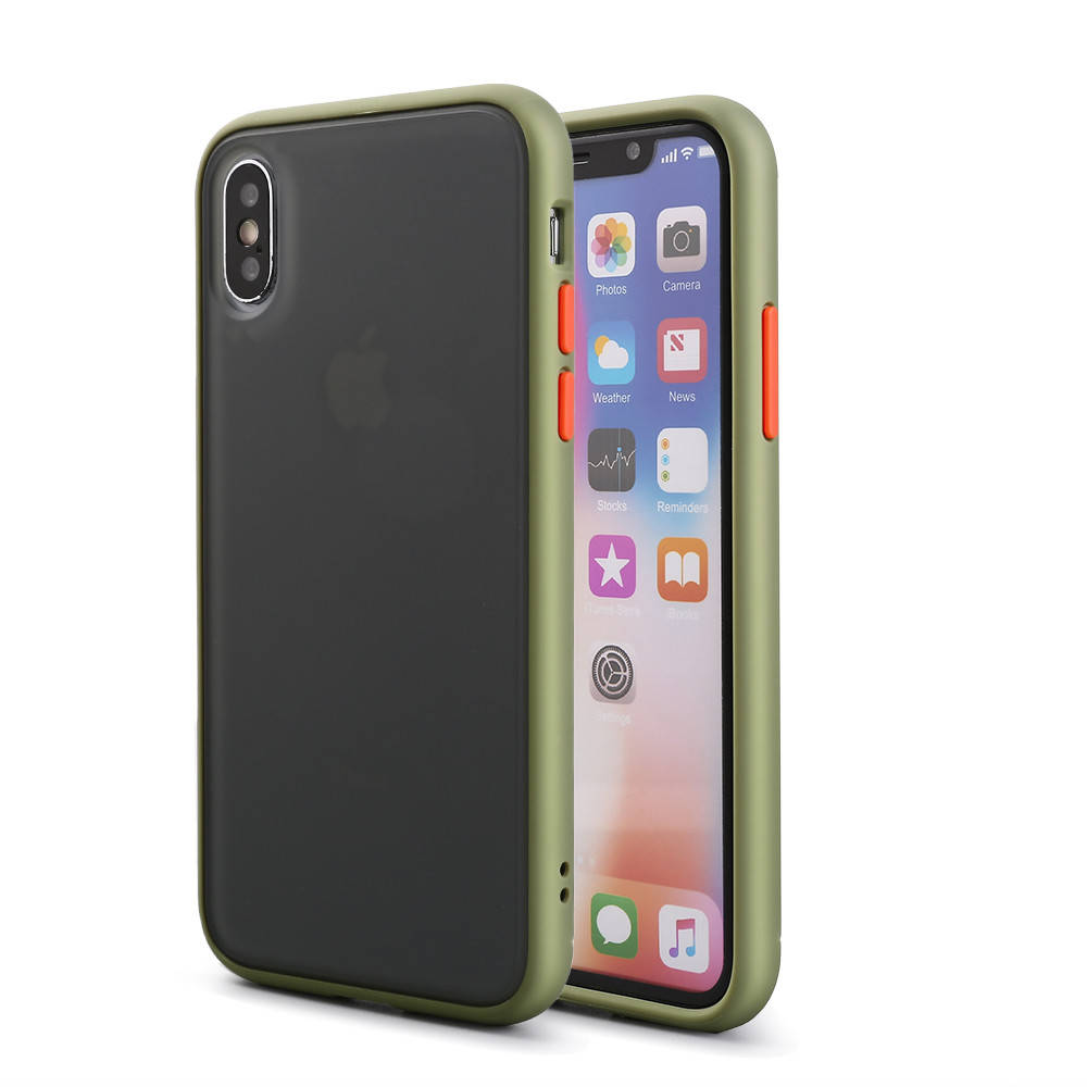 Защитный зеленый чехол Likgus HARD CASE для айфон iphone X / iPhone XS, Зелёный 
Защитный зеленый чехол Likgus HARD CASE для айфон iphone X / iPhone XS, Зелёный