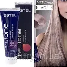 Тонирующая маска для волос 8/61 светло-русый фиолетово-пепельный Newtone Estel (Эстель) 60 мл.
Тонирующая маска для волос 8/61 светло-русый фиолетово-пепельный Newtone Estel (Эстель) 60 мл.