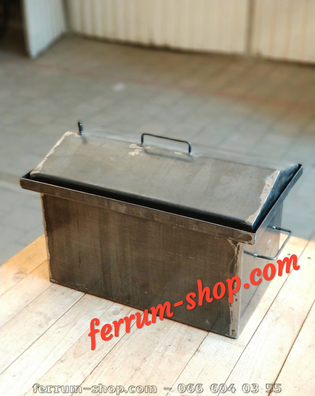 Коптилка горячего копчения (средняя)
Коптилка горячего копчения (средняя)