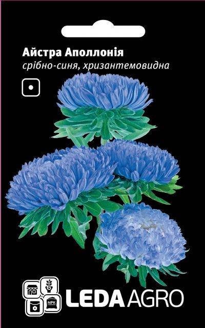 Астра "Аполлония", серебряно-синяя хризантемовидная 0,2г. L (Hem Zaden B.V. Netherlands), Синий
Астра "Аполлония", серебряно-синяя хризантемовидная 0,2г. L (Hem Zaden B.V. Netherlands), Синий