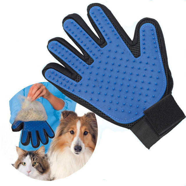 Универсальная резиновая перчатка для вычесывания шерсти True Touch Pet Brush Gloves для животных
Универсальная резиновая перчатка для вычесывания шерсти True Touch Pet Brush Gloves для животных