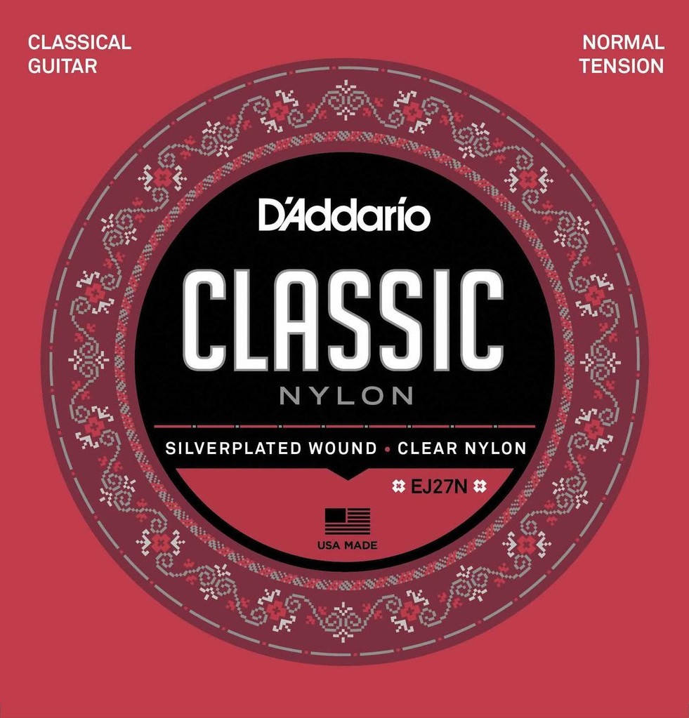 Струны для классической гитары D`addario EJ27N 28-43 Classic Nylon
Струны для классической гитары D`addario EJ27N 28-43 Classic Nylon
