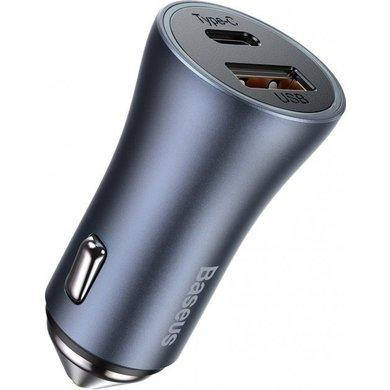 Зарядное устройство Baseus Car Charger USB+USB-C Golden Contactor Pro 40W Dark Gray (CCJD-0G)
Зарядное устройство Baseus Car Charger USB+USB-C Golden Contactor Pro 40W Dark Gray (CCJD-0G)