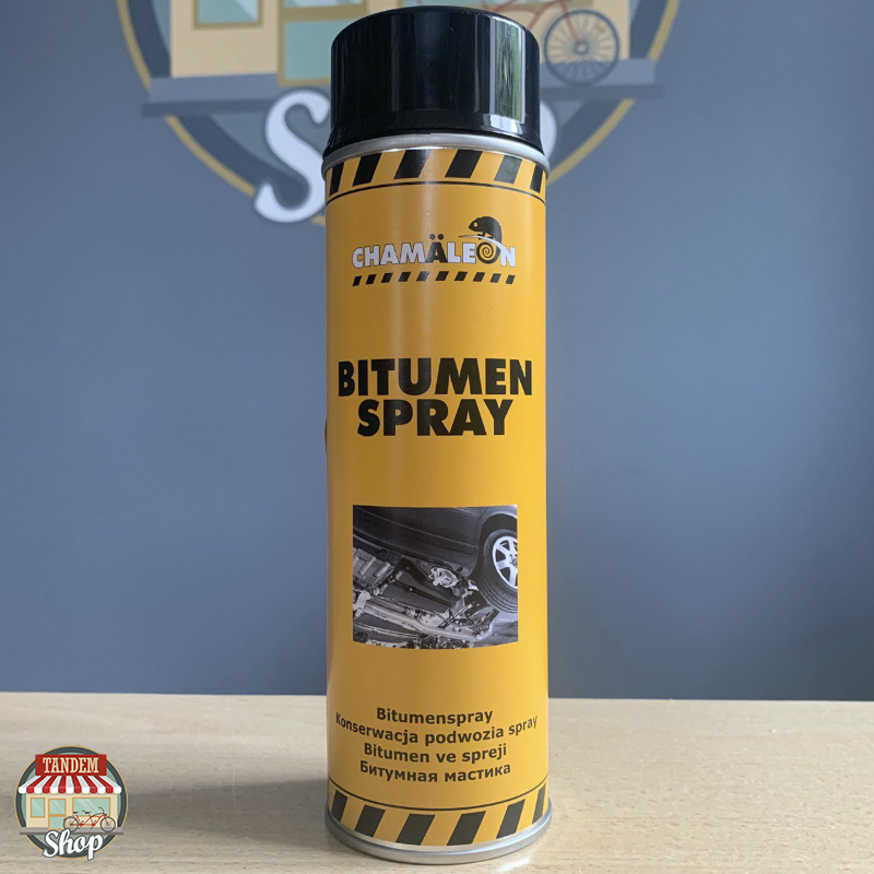 Средство защиты кузова и шасси на основе битума Сhamaleon Bitumen Spray, 500 мл Аэрозоль, Черный
Средство защиты кузова и шасси на основе битума Сhamaleon Bitumen Spray, 500 мл Аэрозоль, Черный