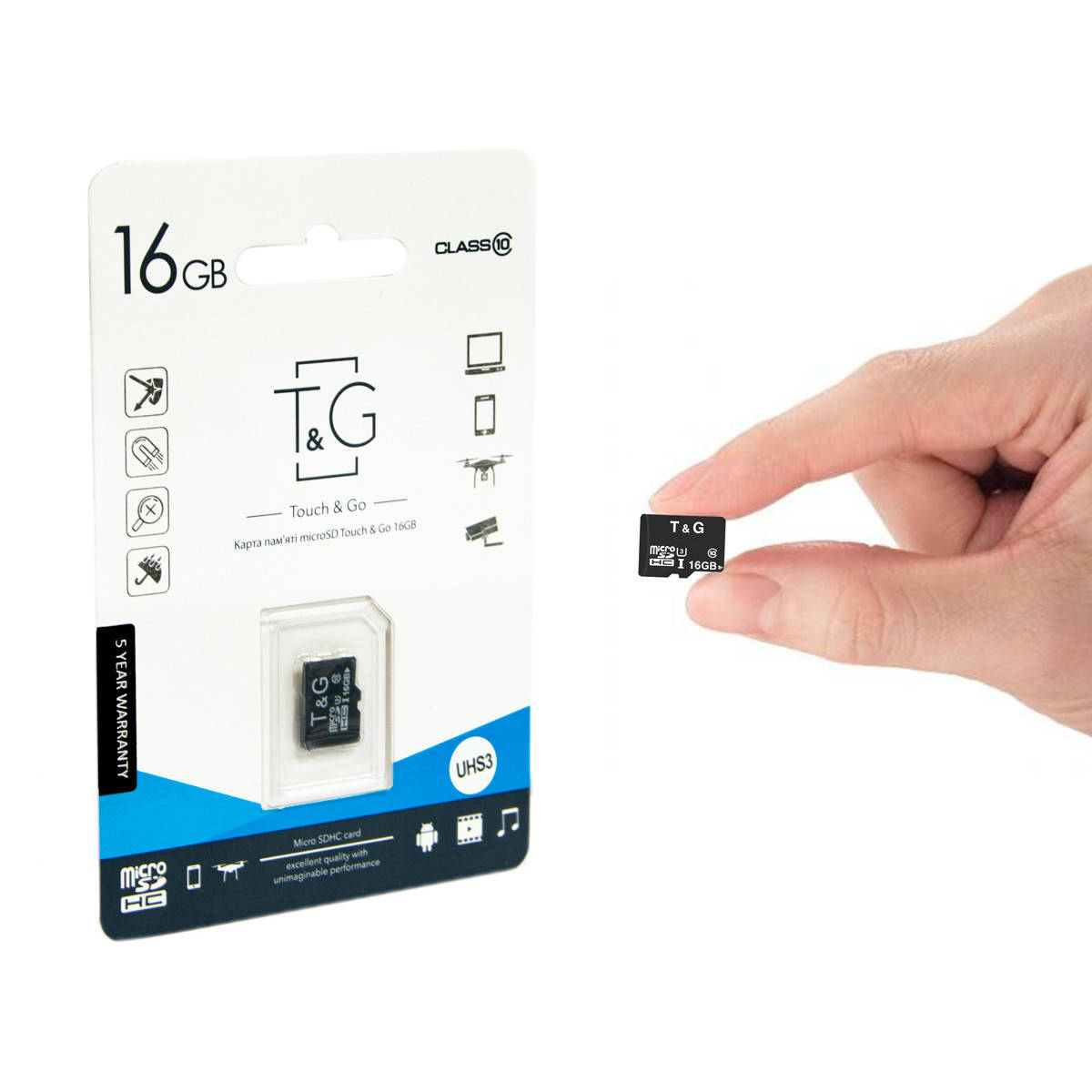 Карта памяти для фотоаппарата micro SD(HC) на 16gb "T&G" (UHS-3), tf карта памяти на телефон Class 10 (NS)
Карта памяти для фотоаппарата micro SD(HC) на 16gb "T&G" (UHS-3), tf карта памяти на телефон Class 10 (NS)