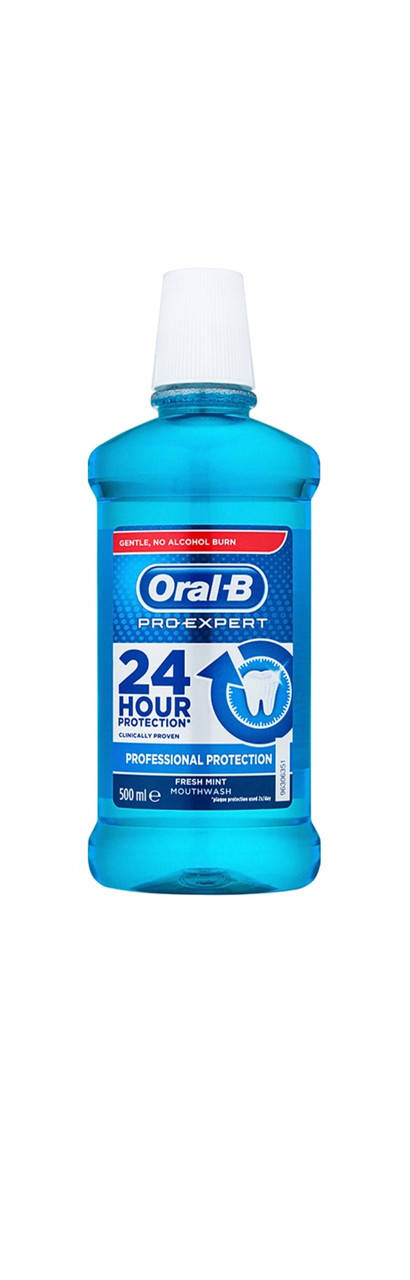 Ополаскиватель для полости рта Oral-B Pro-expert Professional Protection 24 Hour, свежая мята, 500 мл
Ополаскиватель для полости рта Oral-B Pro-expert Professional Protection 24 Hour, свежая мята, 500 мл