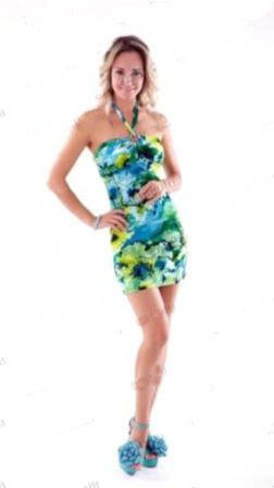 Сарафан платье женское летнее легкое зеленое Zean M 
Сарафан платье женское летнее легкое зеленое Zean M