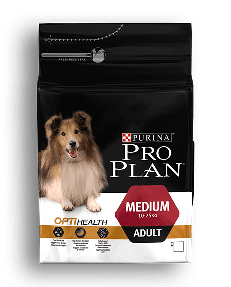 18 кг Purina Pro Plan Dog Medium Adult Optibalance - корм для собак средних пород c курицей
18 кг Purina Pro Plan Dog Medium Adult Optibalance - корм для собак средних пород c курицей